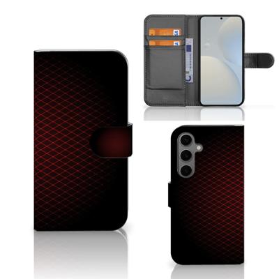 Samsung Galaxy S25 | Telefoon Hoesje | Geruit Rood