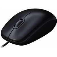 Logitech Mouse M90 Zwart