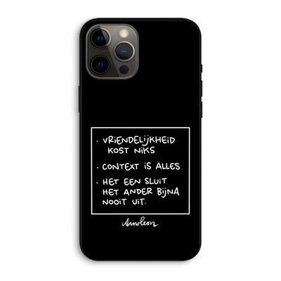 Mijn Motto's: iPhone 12 Pro Max Biologisch afbreekbaar hoesje