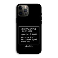Mijn Motto's: iPhone 12 Pro Max Biologisch afbreekbaar hoesje