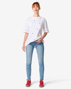 HEMA Pride T-shirt Voor Volwassenen Wit (wit)