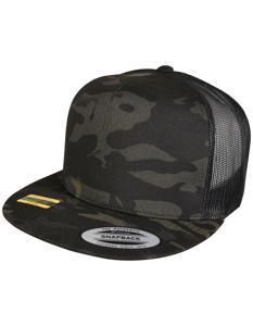 Flexfit FX6006MC Multicam Trucker Cap - Black - One Size