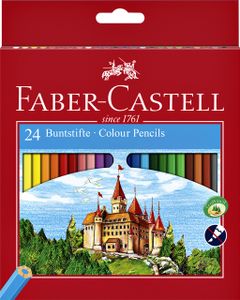 Kleurpotloden Faber-Castell set ÃƒÆ' 24 stuks assorti