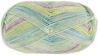 Lana Grossa Meilenweit 100 Merino Extrafine Luna 4112 Mint/kleingroen/lime/blauw