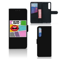 Sony Xperia 1 II Wallet Case met Pasjes Popart Princess - thumbnail