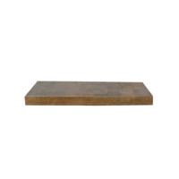 LABEL51 Eetkamertafel Tafelblad Straight Edge - Nature Smooth - Mangohout - 70 cm Straight