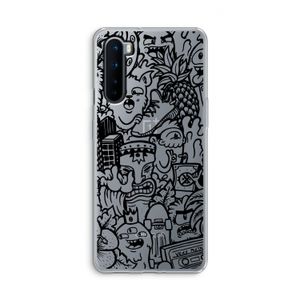 Vexx Black Mixtape: OnePlus Nord Transparant Hoesje
