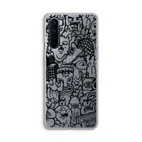Vexx Black Mixtape: OnePlus Nord Transparant Hoesje