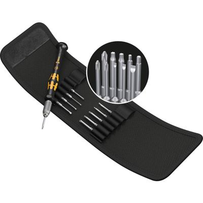 Wera Kraftform Kompakt Micro-Set ESD/11 SB ESD Bitschroevendraaier 5/32 (4 mm) HIOS, 5/32 (4 mm) Halfmoon 44 mm DIN EN 61340-5-1