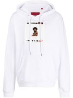 Mostly Heard Rarely Seen 8-Bit hoodie à imprimé graphique - Blanc