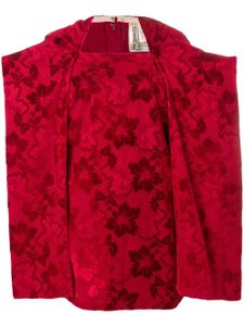 Comme Des Garçons Pre-Owned blouse à fleurs - Rouge