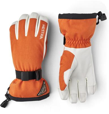 Hestra Powder Gauntlet Handschoen Brick Red 10