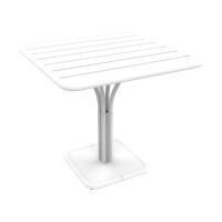 Fermob Luxembourg tuintafel kolom 80x80 cm Cotton White