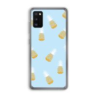 Ananasjes: Samsung Galaxy A41 Transparant Hoesje