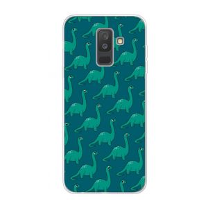 Diplodocus: Samsung Galaxy A6 Plus (2018) Transparant Hoesje