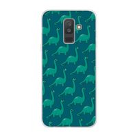 Diplodocus: Samsung Galaxy A6 Plus (2018) Transparant Hoesje