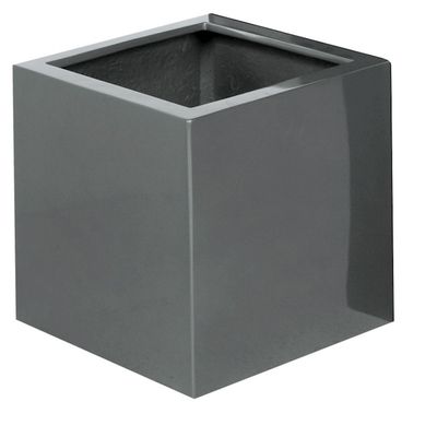 El Salvador shiny grey H30 x B30 x D30 cm