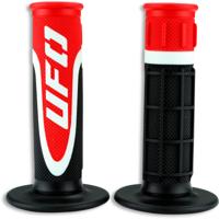 UFO PLAST rubber handvat "axiom" rubber grip axiom black/white/red