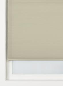 HEMA Plisse Dubbel Verduisterend Witte Achterzijde Beige (beige)