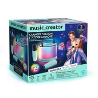 Canal Toys - Music Creator - Mini Karaoke Station - Verlichte speaker met 2 draadloze microfoons - INF 044