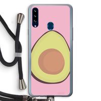 Avocado: Samsung Galaxy A20s Transparant Hoesje met koord Avocado: Samsung Galaxy A20s Transparant Hoesje met koord