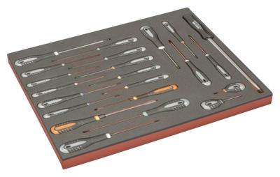 Bahco Foaminlay Fit&Go 3/3 met schroevendraaiers - 22-delig - FF1A166
