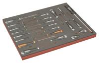Bahco Foaminlay Fit&Go 3/3 met schroevendraaiers - 22-delig - FF1A166