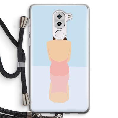Mirror: Honor 6X Transparant Hoesje met koord