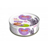 Smølke Soft Paté eend kattenvoer 24 x 80 g Smølke Soft Paté eend kattenvoer 24 x 80 g