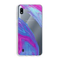 Zweverige regenboog: Samsung Galaxy A10 Transparant Hoesje
