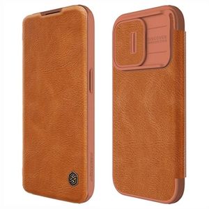 iPhone 15 Pro Max Nillkin Qin Pro Flip Cover - Bruin