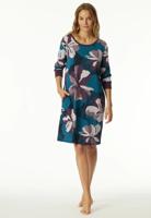 Dames Nachthemd lange mouw - Flower - Modal dames nachtjapon - Luxe nachtkleding dames