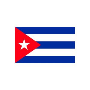 Stickers van de Cubaanse vlag