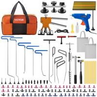 VEVOR Auto Dent Repair Tools 89 Stuks Dent Puller Kit Verfloze Dent Removal Kit van Aluminiumlegering, Rubber en Kunststof voor Alle Soorten Auto's en Het Repareren van Deuk van Het Metalen Oppervlak