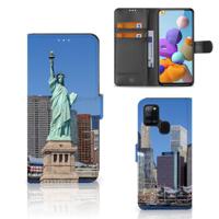 Samsung Galaxy A21s | Flip Cover | Vrijheidsbeeld