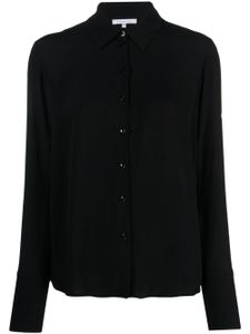 Patrizia Pepe chemise Essential en crêpe - Noir