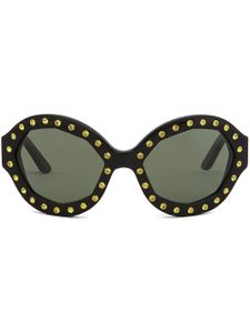 Marni Eyewear lunettes de soleil Naica Mine à monture ronde - Noir