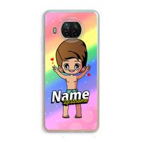 Chibi Maker man: Xiaomi Mi 10T Lite 5G Transparant Hoesje