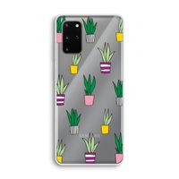 Sanseveria: Samsung Galaxy S20 Plus Transparant Hoesje