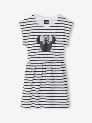 MINNIE jurk met korte mouwen marineblauw, gestreept MINNIE jurk met korte mouwen marineblauw, gestreept