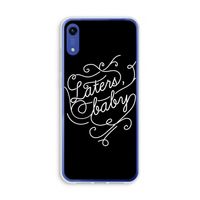 Laters, baby: Honor Play 8A Transparant Hoesje