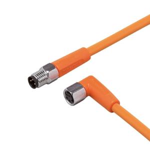 ifm Electronic EVT211 Verbindingskabel Aantal polen (sensoren): 3, 4 Stekker, recht, Bus, haaks 2 m 1 stuk(s)
