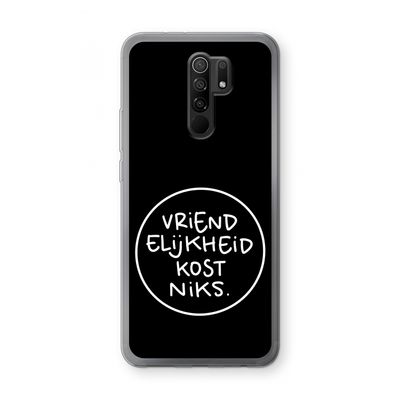 Vriendelijkheid: Xiaomi Redmi 9 Transparant Hoesje