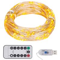 VidaXL Lichtslinger met 300 led&apos;s 30 m warmwit