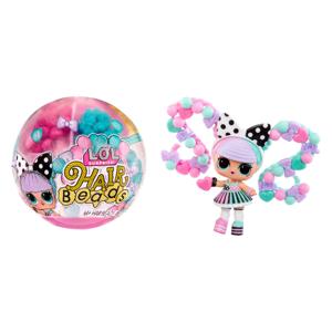 L.O.L. surprise hair beads speelfiguur in bal