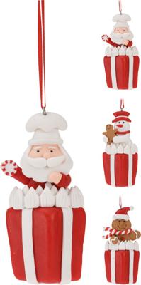 Gift With Xmas Figurines Hangd - Nampook
