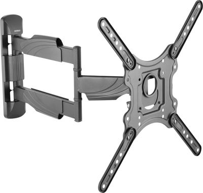 SpeaKa Professional SP-TVM-400 TV-beugel Inklapbaar, Uittrekbaar 58,4 cm (23) - 139,7 cm (55) Kantelbaar, Uittrekbaar, Roteerbaar