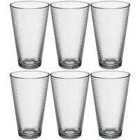 Secret de Gourmet Waterglazen / sapglazen - 6x stuks - 340 ml - Drinkglazen