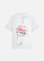 Off The Pitch Fragile World T-Shirt Heren Wit - Maat XL - Kleur: Wit | Soccerfanshop