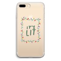 It's Lit: iPhone 7 Plus Transparant Hoesje